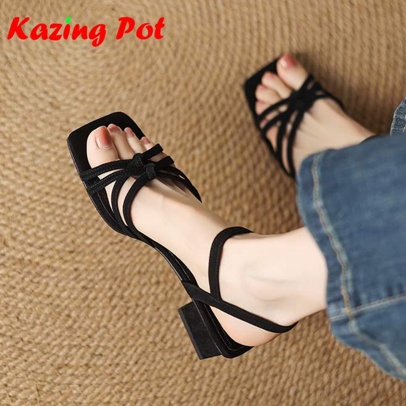 Women'S Shoes Back To School - Krazing Pot Yeni Koyun Derisi Peep