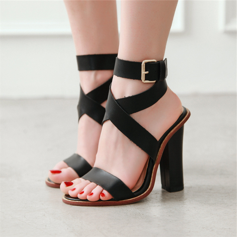 Gladiator Sandal Women - Kadın Gladyatör Sandalet Yüksek Topuklu Yaz