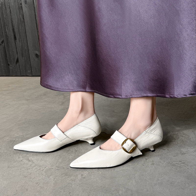 Women Shoes Mk - 2026 yeni sonbahar hakiki deri kadın
