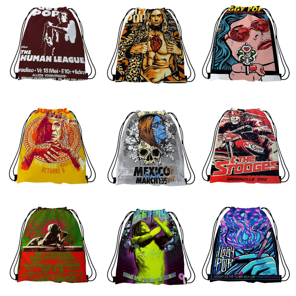 Women'S Shoes Back To School - Iggy Pop Band İpli Çanta Spor