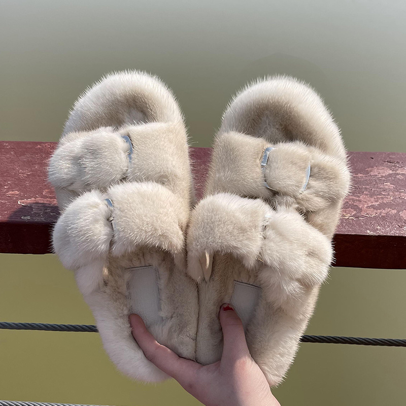 Women Shoes Mk - Kadın Sandaletleri Terlikleri Açık Burun Lüks