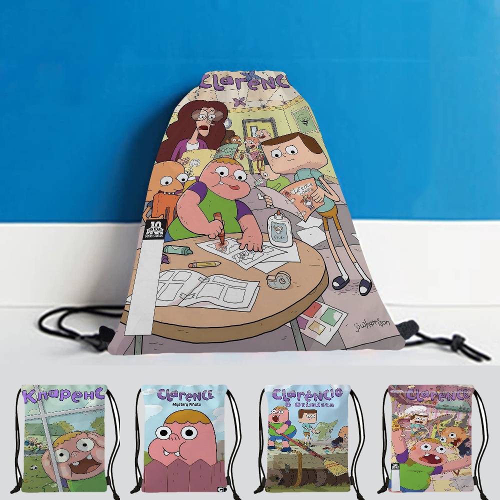 Women'S Shoes Back To School - Karikatür C-Clarences Yüksek Kaliteli Baskılı Saklama