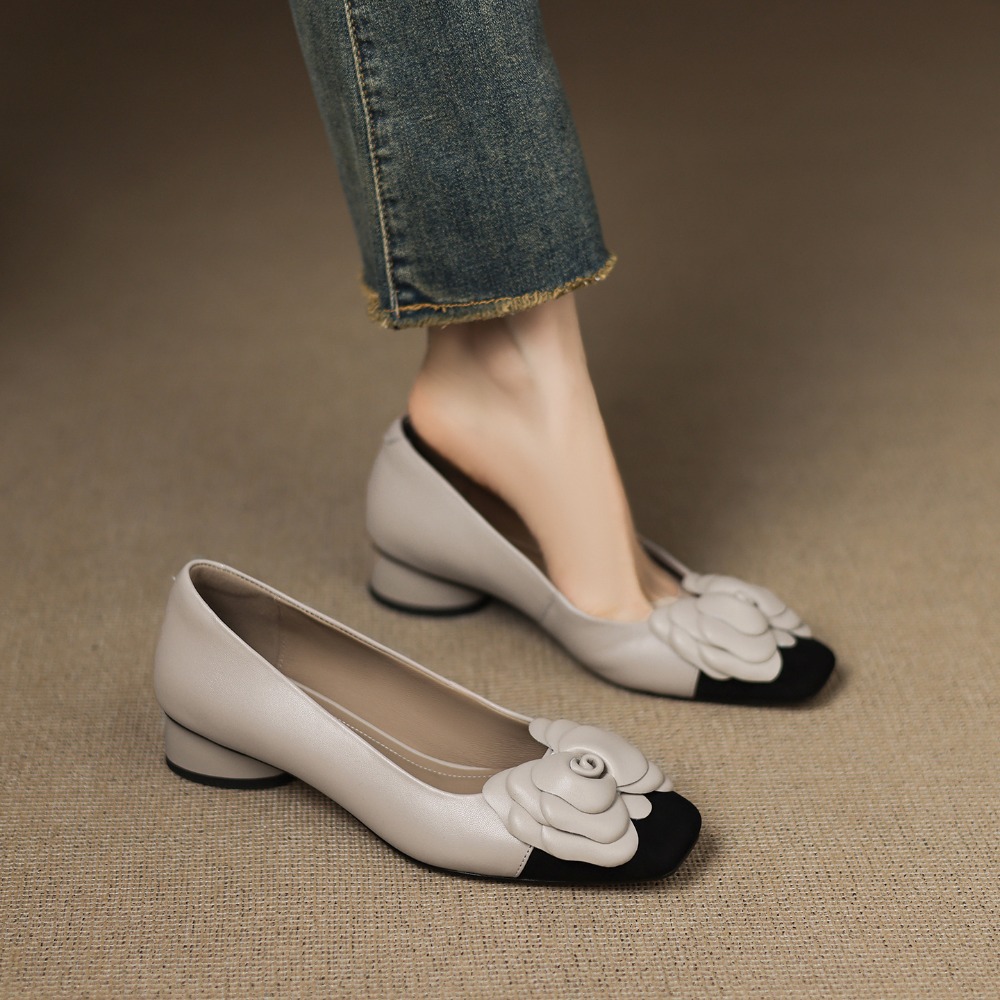 Moda Çiçek Desenli Tek Ayakkab - Women Shoes Heels incelemesi ve fiyatı