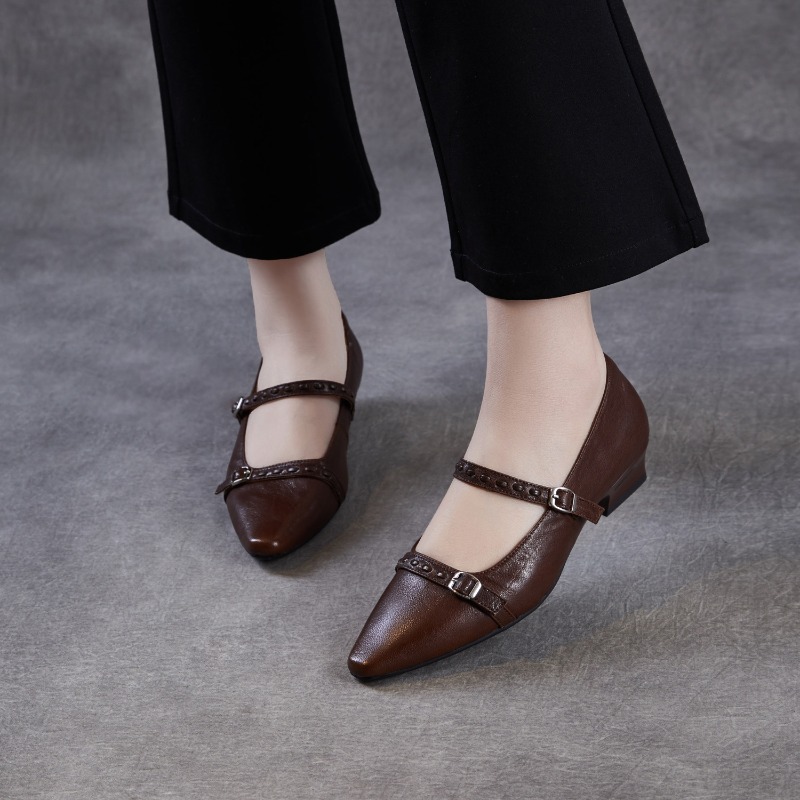 Kahverengi Siyah Kore Kadın Fl - Shoes For Women Flats incelemesi ve fiyatı