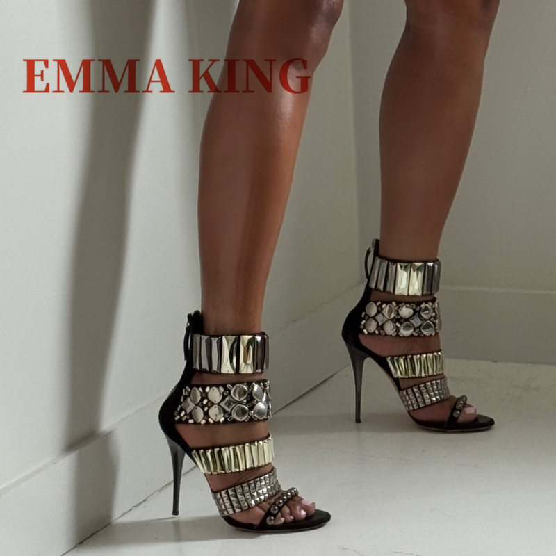 Siyah Süslenmiş Ayak Bileği Ka - Gladiator Sandal Women incelemesi ve fiyatı