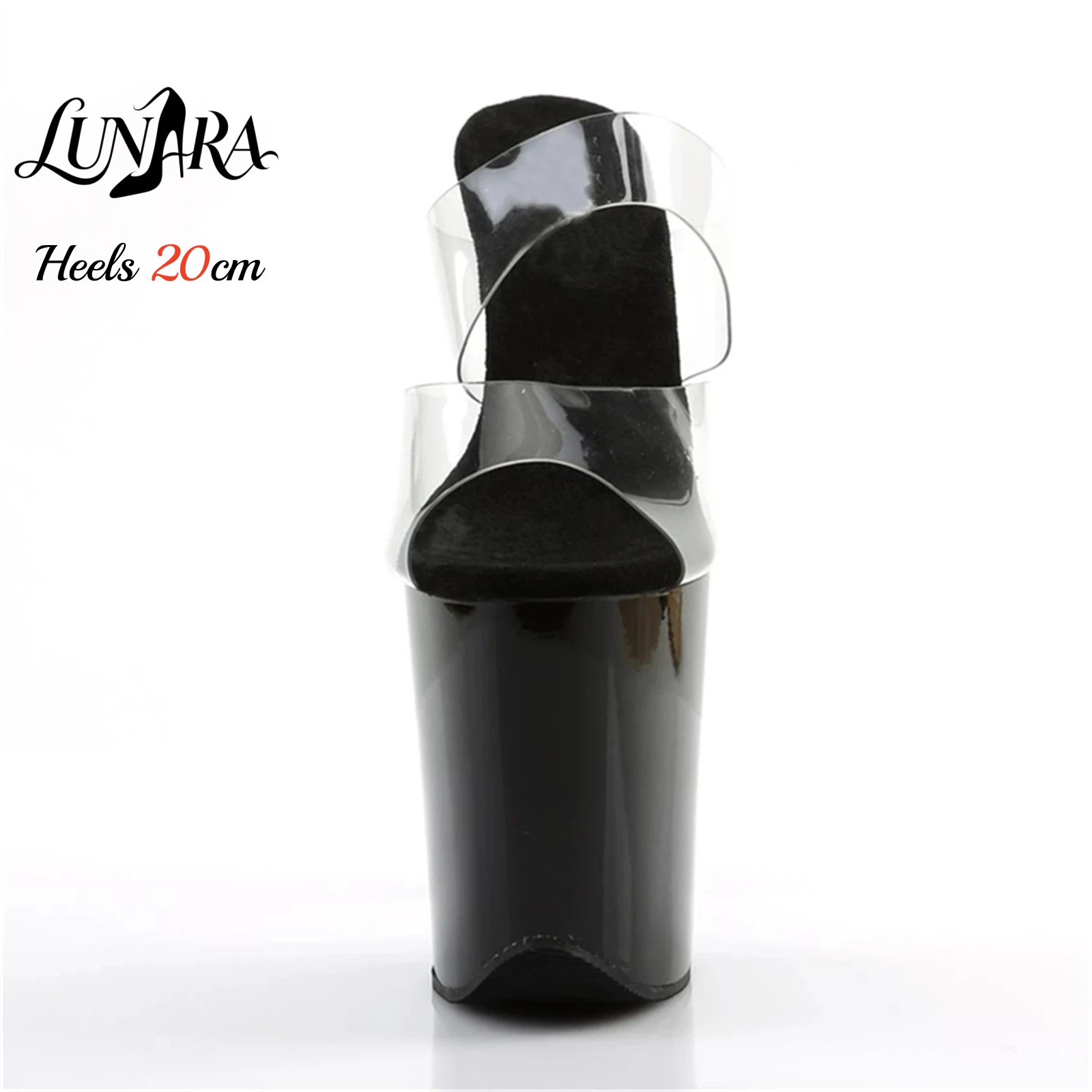 20 cm Şeffaf PVC Askılı Ultra  - Strappy Heeled Sandals incelemesi ve fiyatı