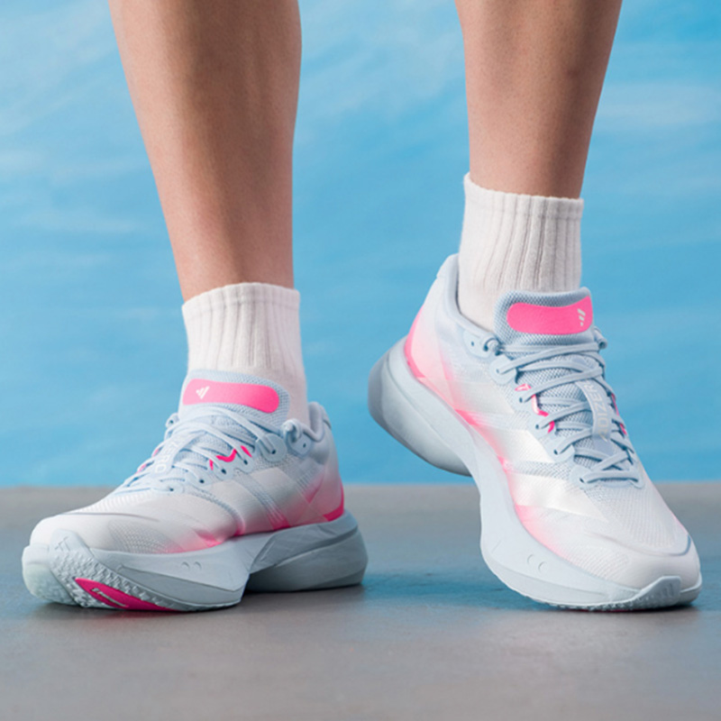 Adidas Pembe Beyaz Mavi Koşu A - Women'S Shoes Pink Adidas incelemesi ve fiyatı