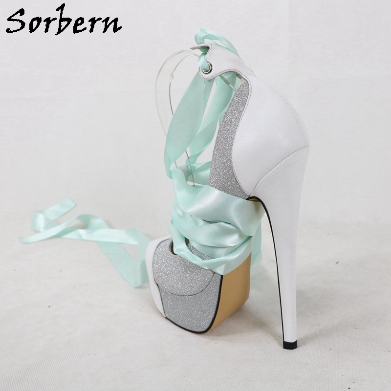 Sorbern Beyaz Gerçek Deri Kadı - Ribbon Tie Heel incelemesi ve fiyatı