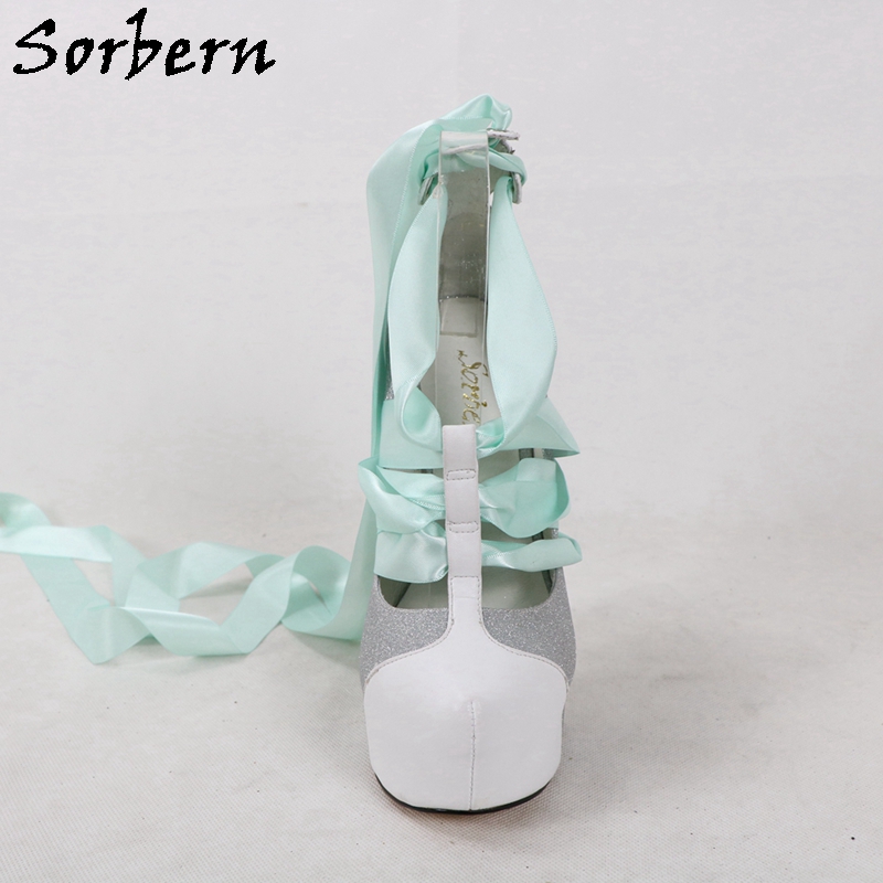 Sorbern Beyaz Gerçek Deri Kadı - Ribbon Tie Heel incelemesi ve fiyatı