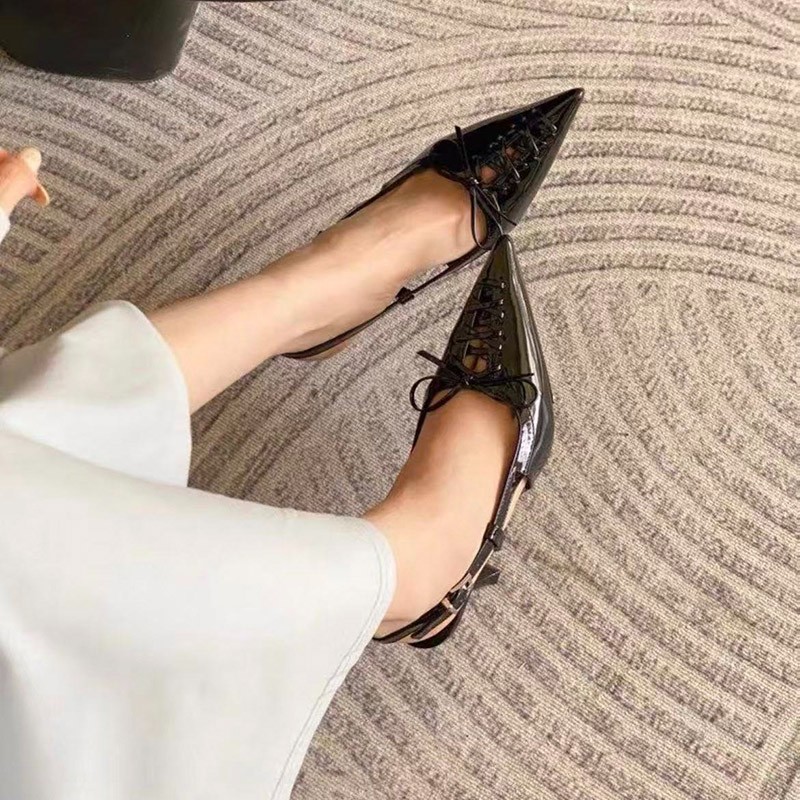 Avrupa Tarzı Sivri Burunlu, İn - Strappy Heeled Sandals incelemesi ve fiyatı