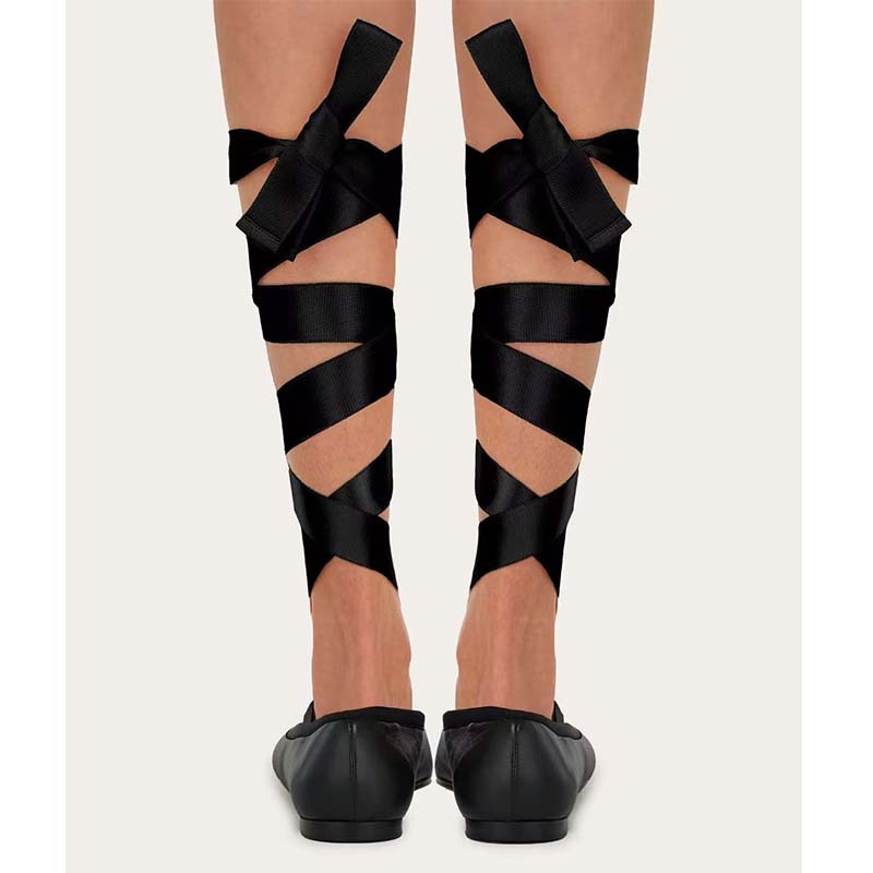 Kadın Bale Düz Ayakkabı Çocuk  - Ribbon Tie Heel incelemesi ve fiyatı