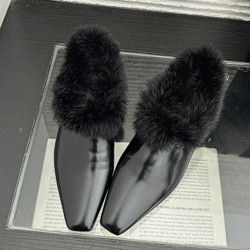 Kışlık Peluş Tasarımcı Sıcak B - Shoes For Women Flats incelemesi ve fiyatı