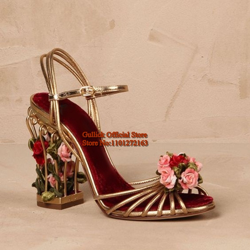 Lüks Kuş Kafesi Kadın Sandalet - Strappy Heeled Sandals incelemesi ve fiyatı