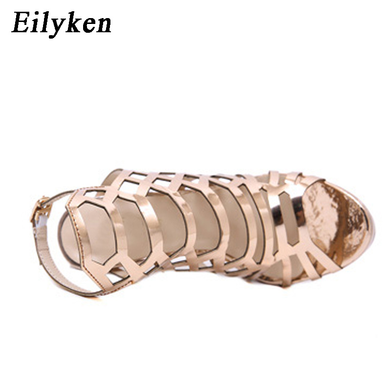 Eilyken tasarım altın açık aya - Gladiator Sandal Women incelemesi ve fiyatı