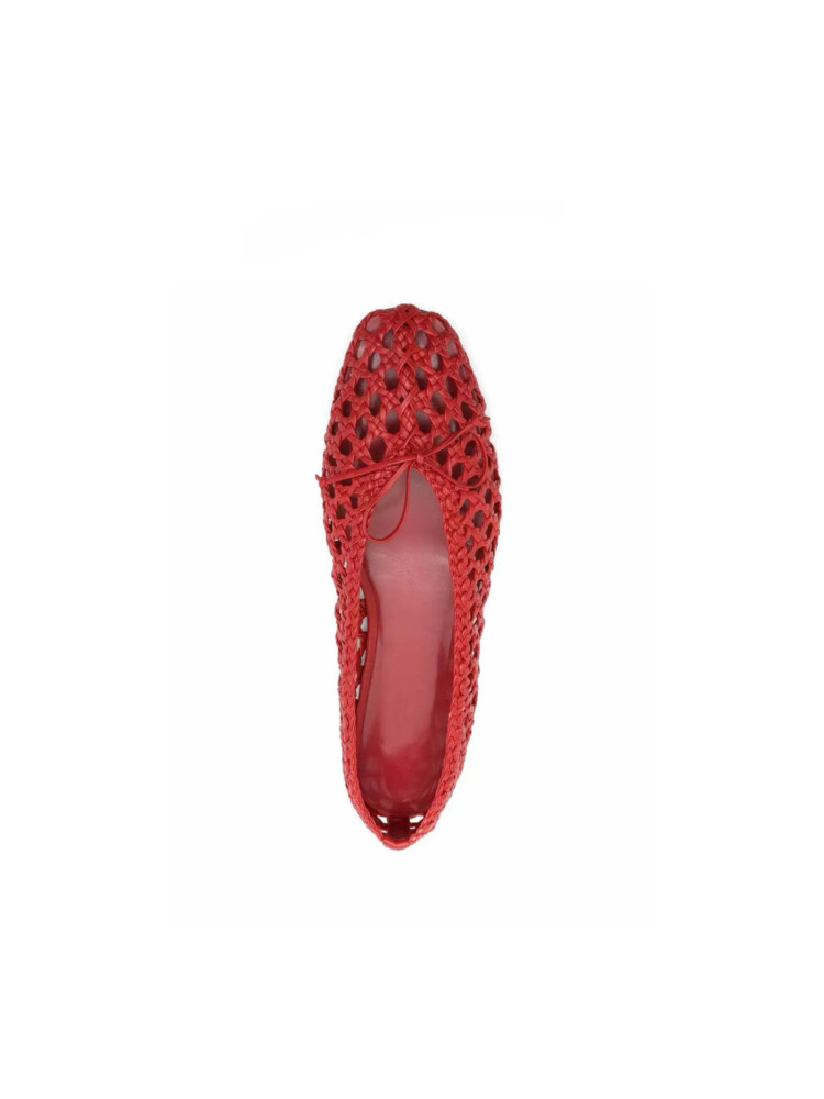 Kadın Kırmızı Tığ İşi File Bal - Shoes For Women Flats incelemesi ve fiyatı