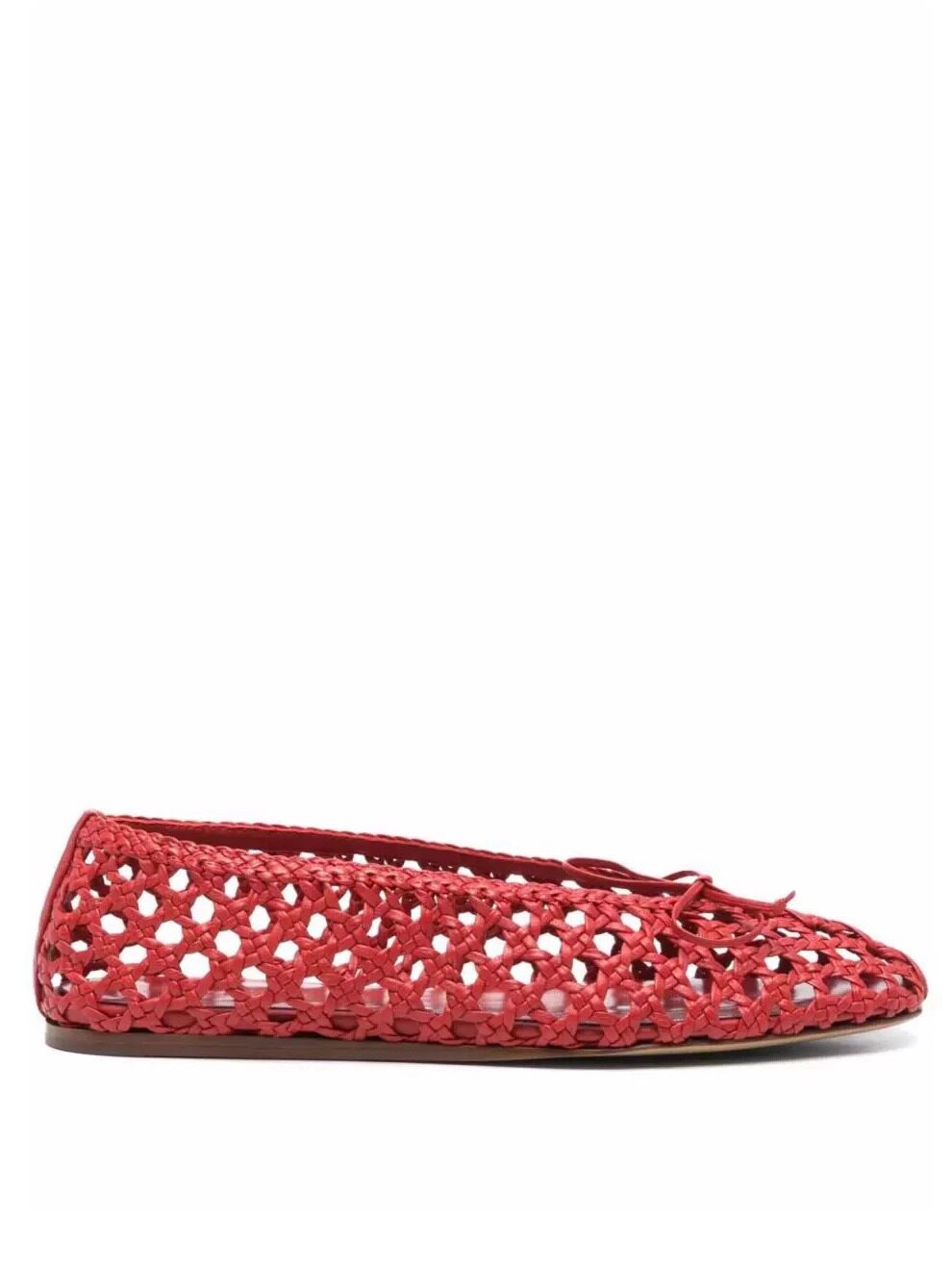 Kadın Kırmızı Tığ İşi File Bal - Shoes For Women Flats incelemesi ve fiyatı