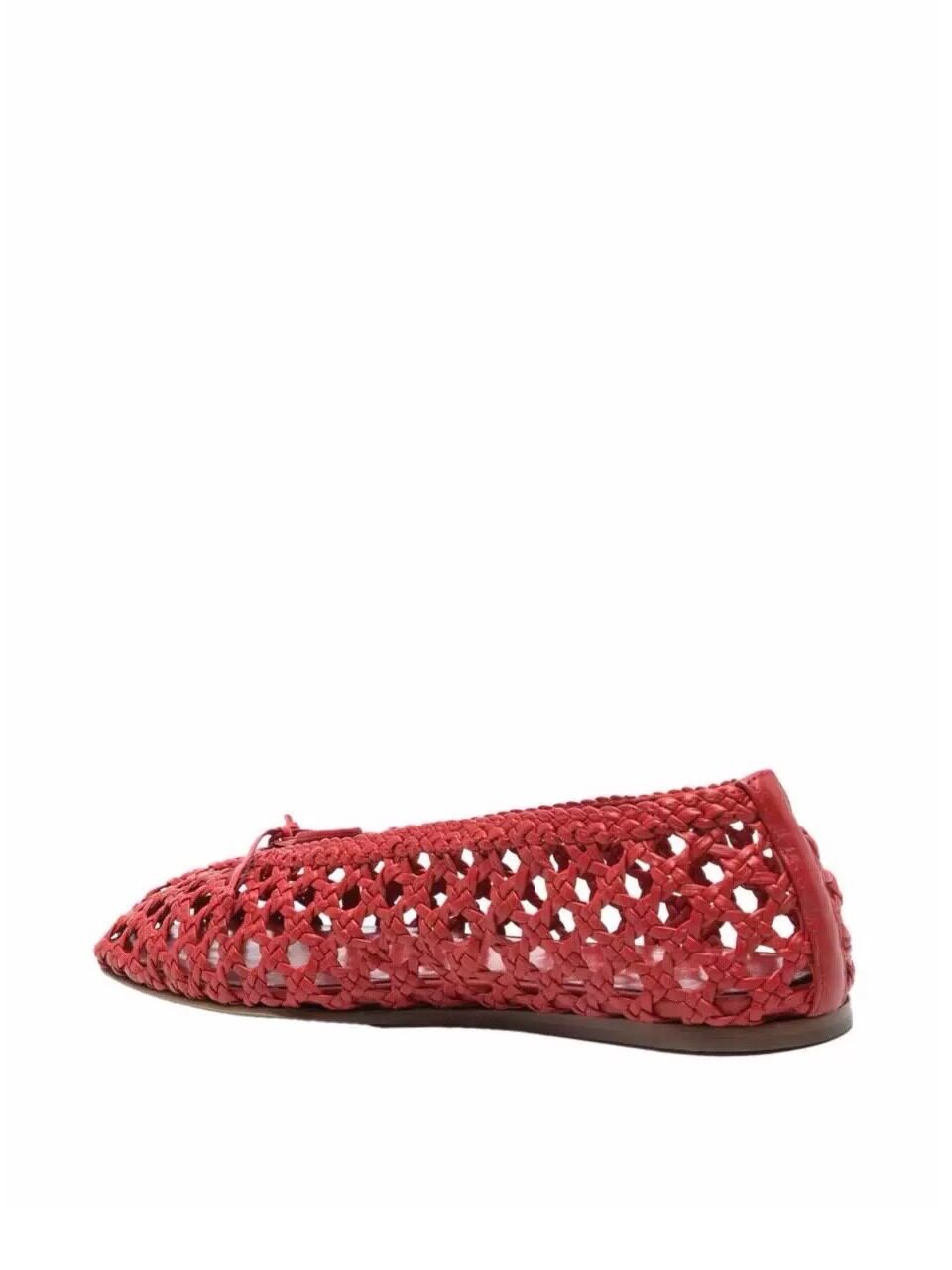 Kadın Kırmızı Tığ İşi File Bal - Shoes For Women Flats incelemesi ve fiyatı